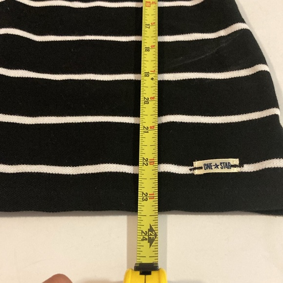 Converse black and white striped polo style collared shirt - Picture 8 of 10